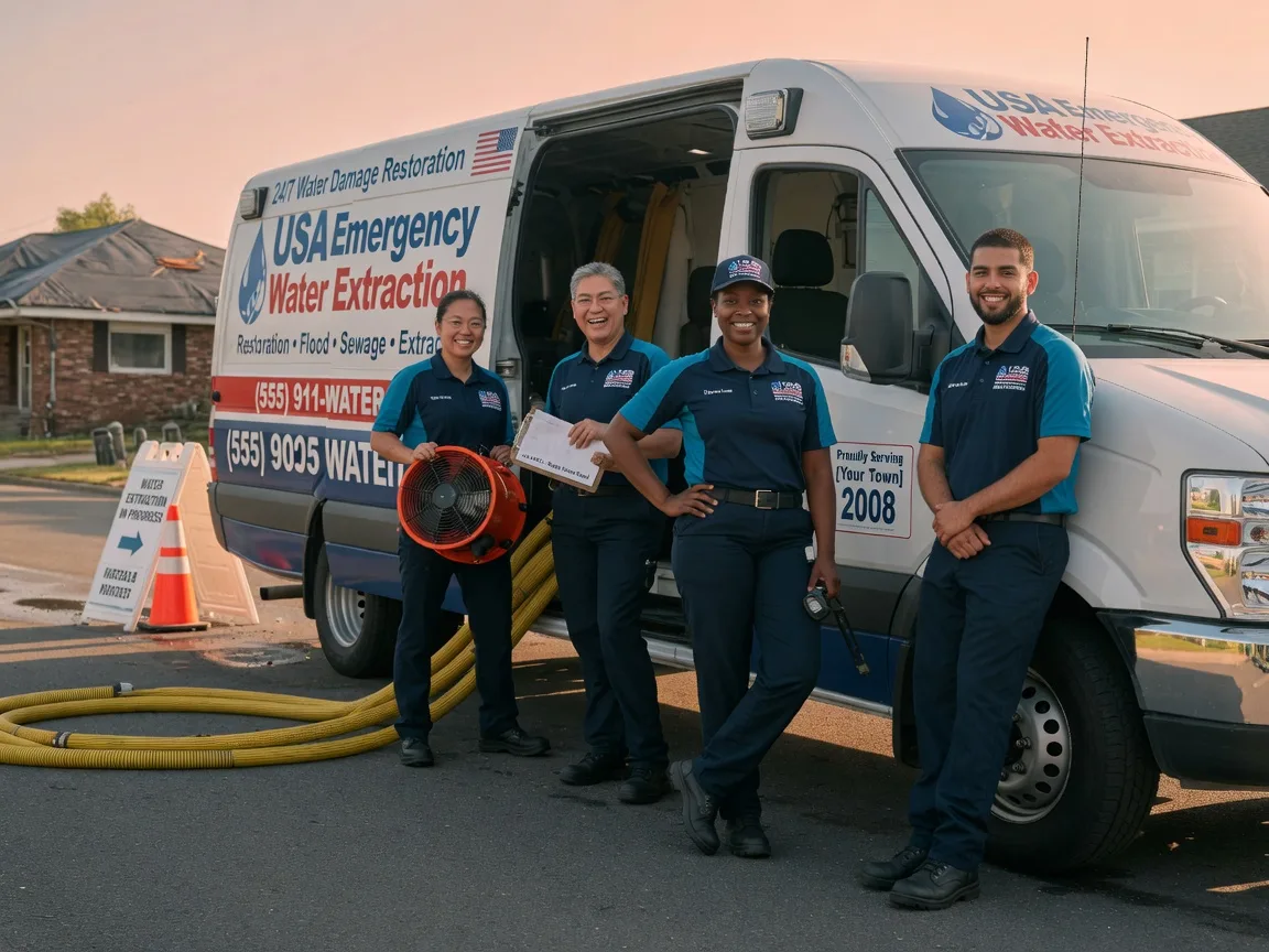Emergency Water Removal company in Hineston, LA